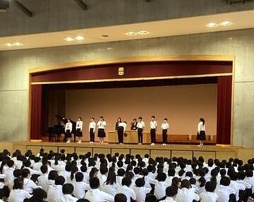 生徒会役員挨拶