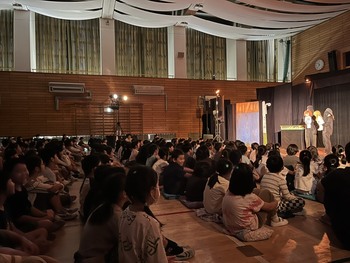 人形劇を鑑賞しました。