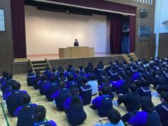 生活指導主任の話