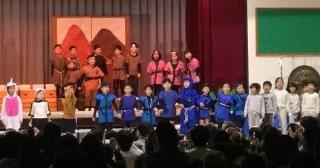 学芸会の様子