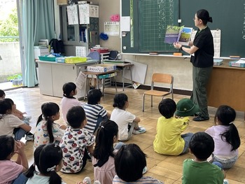 読み聞かせがありました。