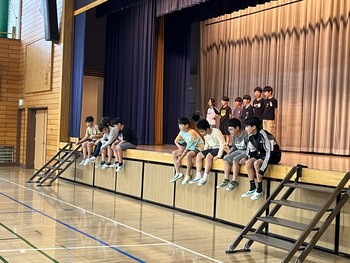 いよいよ水泳の学習の開始です。