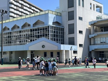 暑いけれど元気です。