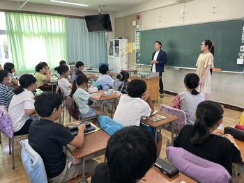 六年生の租税教室