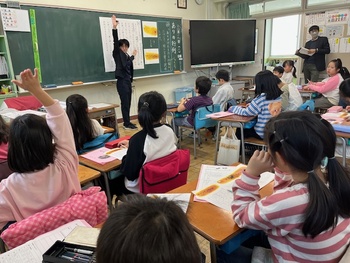 三年生の研究授業