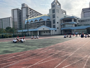 体育の時間に話し合い